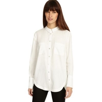 Debenhams  Phase Eight - Cream Arabela tencel shirt