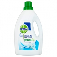 Tesco  Dettol Antibacterial Laundry Cleanser Cotton 1.5 L