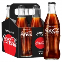 Tesco  Coke Zero 4X250ml