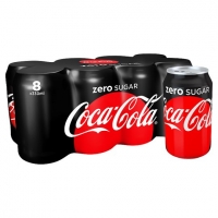 Tesco  Coke Zero 8X330ml