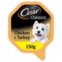 Asda Cesar Classics Dog Tray with Chicken and Turkey in Loaf