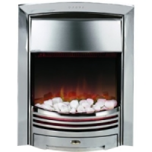 Wickes Adagio Electric Fire Polished Cast Iron 2kW