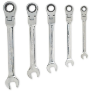 5 Piece Flexible Head Spanner Set £9.99