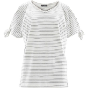Aldi  Avenue Grey Stripe Top