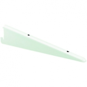 Wickes  Wickes Twin Slot Bracket White - 270mm