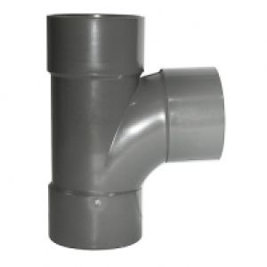FloPlast WS22G Solvent Weld Waste 92.5 Deg Tee - Grey 32mm £0.89