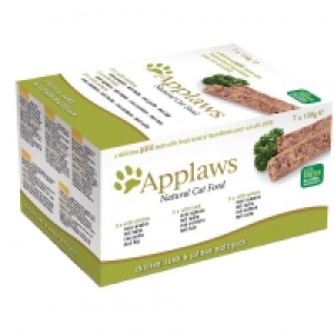 Applaws Pate Chicken Lamb & Salmon 7x100g