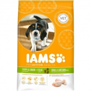 Iams Dog Puppy Small/Med Breed 12kg