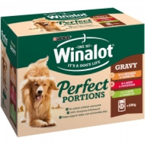 Winalot Perfect Portions Meat in Gravy 12x100g