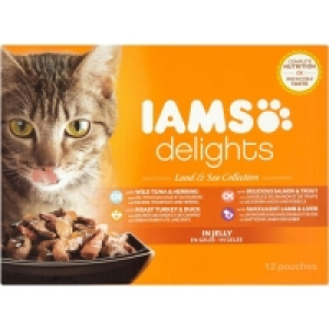 Iams Delights Land & Sea In Jelly 12x85g