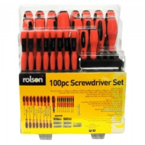 Rolson Screwdriver Set 100 Piece
