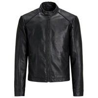 Debenhams  Jack & Jones - Black Essential biker jacket