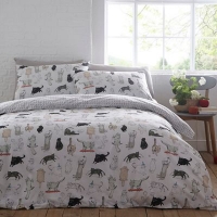 Debenhams  Home Collection - Multicoloured Kitty bedding set