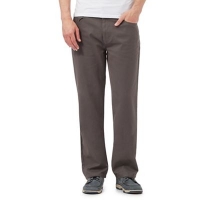 Debenhams  Maine New England - Grey Bedford regular fit trousers