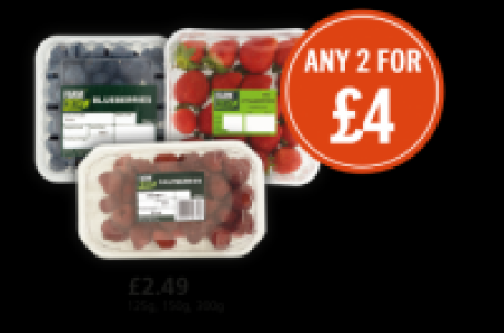 BACK TO SCHOOL: Farm Fresh Strawberries, Farm Fresh Raspberr