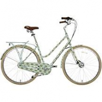 Halfords  Olive and Orange by Orla Kiely Womens Classic Bike - Full Co