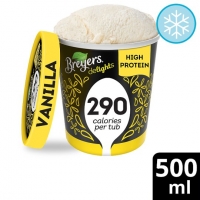 Tesco  Breyers Smooth Vanilla Ice Cream 500Ml