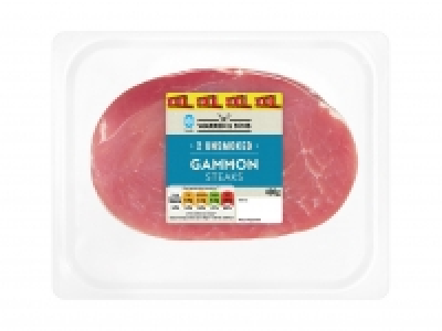 Warren < Sons 2 Gammon Steaks £1.79