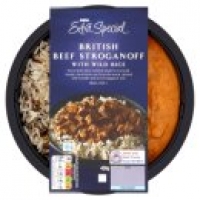 Asda Asda Extra Special West Country Beef Stroganoff with Wild Rice