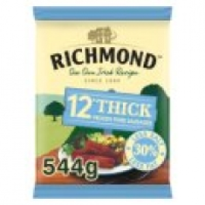 12 Thick Frozen Pork Sausages £1.50
