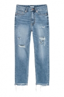 HM   Straight Ankle High Jeans