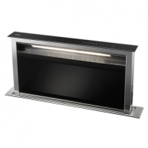 AEG 90cm Downdraft Black and Stainless Steel Cooker Hood DDE £1,580.00