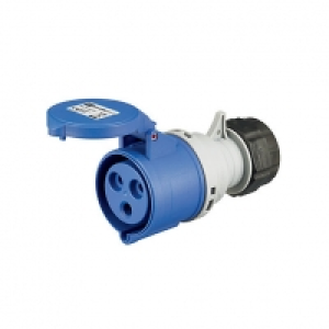 MK Industrial Connector 250V 32A K9133BLU £5.00