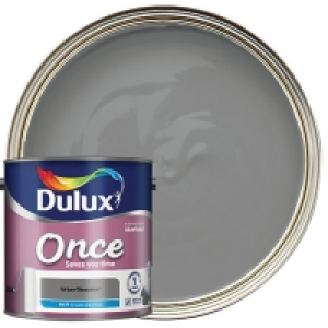 Dulux Once Matt Emulsion Paint - Urban Obsession 2.5L &pound;25.00