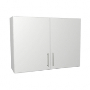 Wickes Orlando White Gloss Slab Wall Unit - 1000mm £72.00