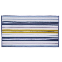 Debenhams  Helena Springfield - Blue cotton Melody Stripe towels