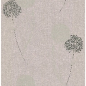 Graham & Brown Essence Alium Decorative Wallpaper Taupe 10m