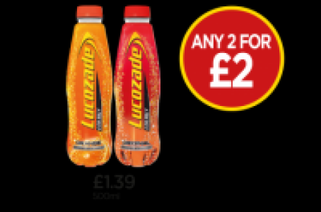 Lucozade Energy Orange, Original £2.00