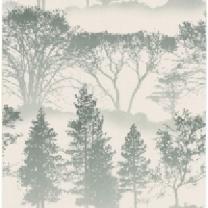 Graham & Brown Mirage Decorative Wallpaper Grey 10m