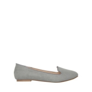 Dorothy Perkins - Wide fit grey panda slipper pumps