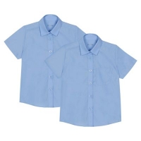 Debenhams  Debenhams - Set of 2 girls blue short sleeve regular fit sc