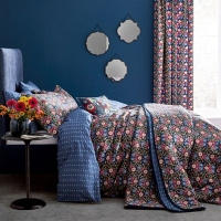 Debenhams  V & A - Multicoloured cotton Primula bedding set