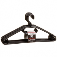 BMStores  Swivel Hook Hangers 10pk - Black