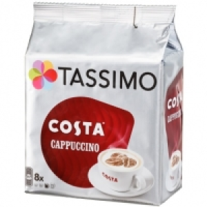 Tassimo Costa Coffee Pods 8pk - Cappuccino &pound;3.99