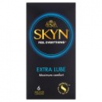 Asda Mates SKYN Extra Lubricated Non-Latex Condoms 6 pack