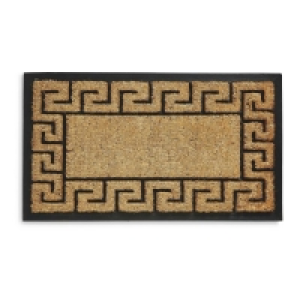 Aldi  Outdoor Coir Greek Border Mat