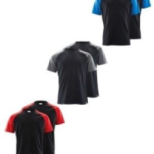 Aldi  Workwear Mens 2-Pack T-Shirt