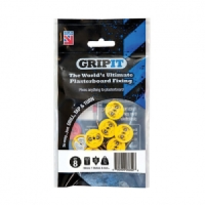 GripIt 15mm Plasterboard Fixing - 4 x 25mm Pack of 8 £5.99