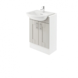 Wickes Vermont Grey Fitted Vanity Unit - 600 mm &pound;165.00