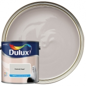 Dulux Matt Emulsion Paint - Perfectly Taupe 2.5L £16.00