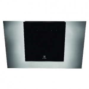 Electrolux Designer Square Chimney Black Glass Cooker Hood 8 &pound;949.00