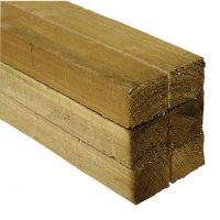Wickes  Wickes Treated Sawn Timber - 47mm x 47mm x 2.4m Pack of 6