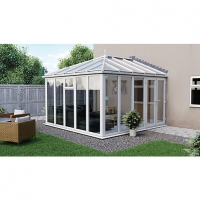 Wickes  Euramax Edwardian Glass Roof Full Glass Conservatory - 10 x 