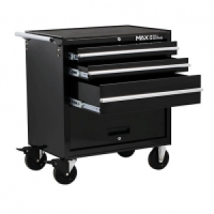 Hilka Professional 3 Drawer Rollaway Tool Chest - Black £209.00