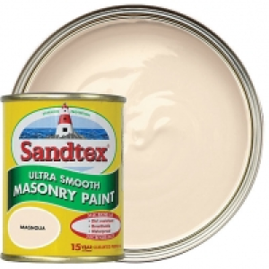 Sandtex Smooth Masonry Paint - Magnolia 150ml £2.48