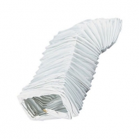 Wickes  Manrose PVC White Rectangular Flexible Ducting - 100mm x 3m